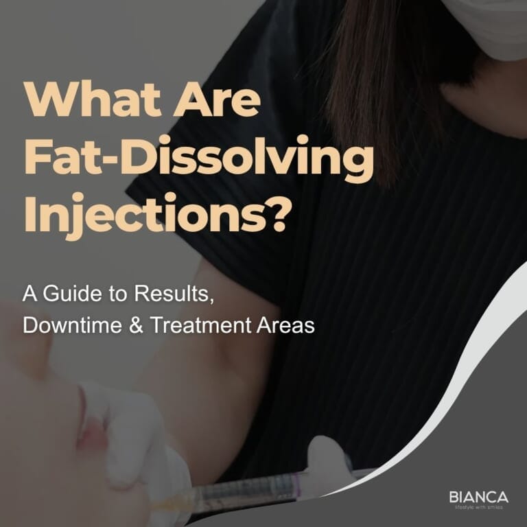 what are fat dissolving injections? A guide for international patients at BIANCA CLINIC