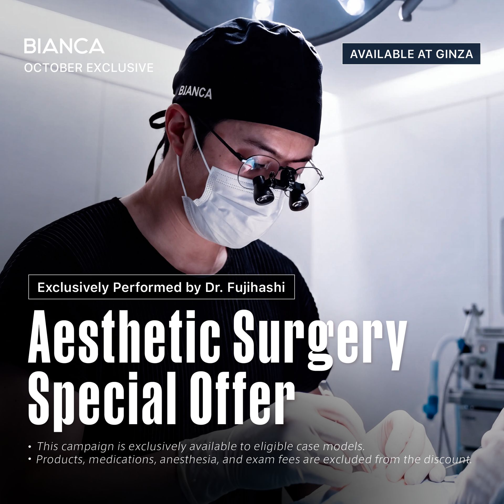 【October Exclusive】All Surgeries at half price!!!