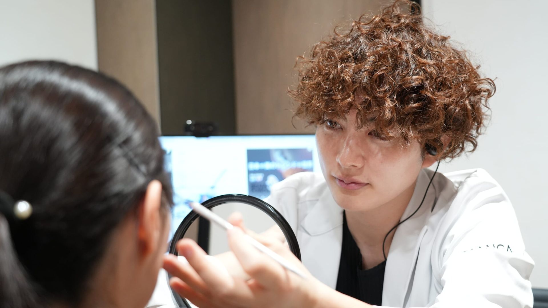 a consultation at Bianca Clinic