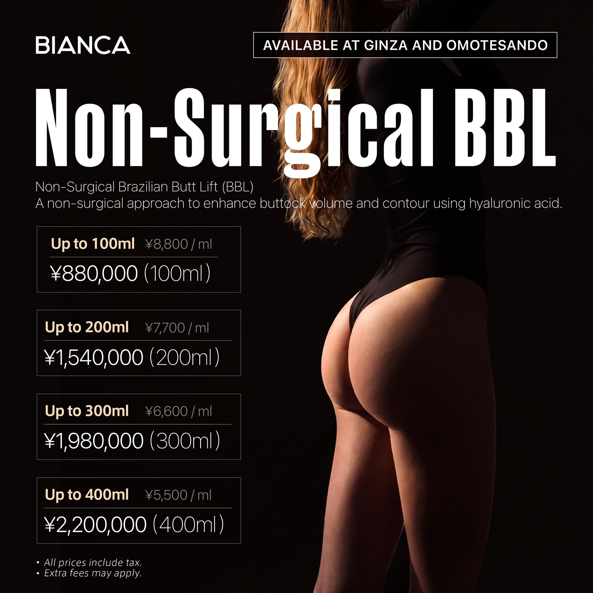 NON SURGICAL BBL now available at BIANCA CLINIC